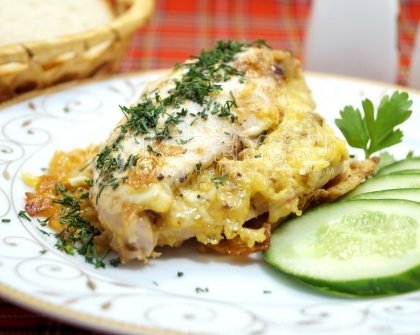 Куриное филе в духовке «Ксантия»